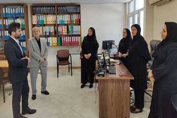 بازدید نماینده مجلس شورای اسلامی از مرکز بهداشت شهرستان رشت